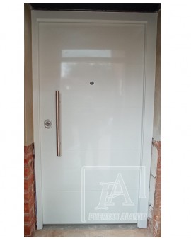 Puerta acorazada para exterior