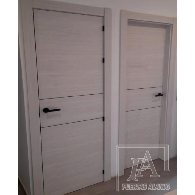 Puerta de interior Laminada - Gris polar