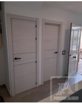 Puerta de interior Laminada - Gris polar
