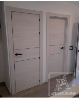 Puerta de interior Laminada - Gris polar