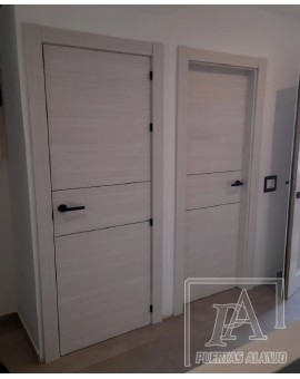 Puerta de interior Laminada - Gris polar